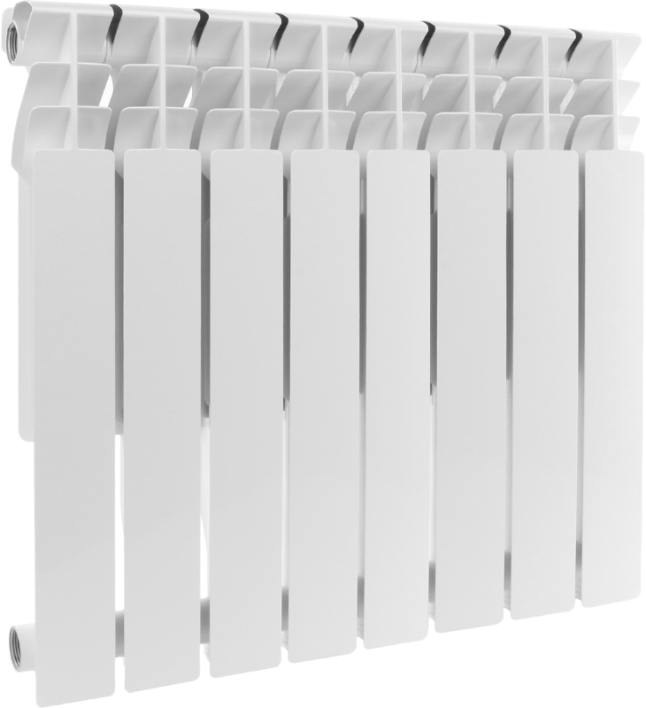Радиатор алюминиевый Rommer Plus 500 8 секций