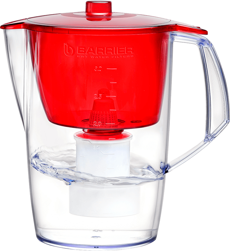 Фильтр-кувшин Барьер Лайт красный