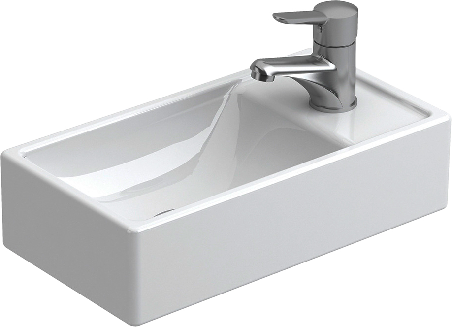 Раковина Sanitana Petit 40 правая