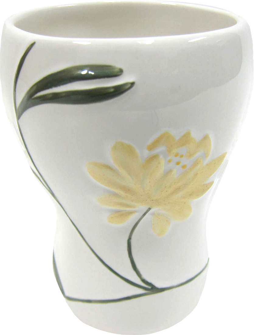 Стакан Croscill Penelope 6A0-001O0-1314/311 для зубной пасты, белый