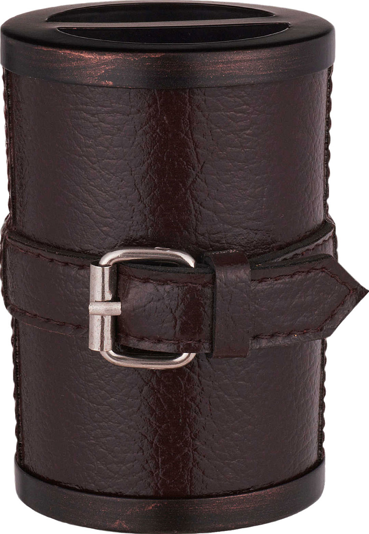 Стакан J. Queen New York Raleigh 2217007THBRS для зубных щёток, коричневый