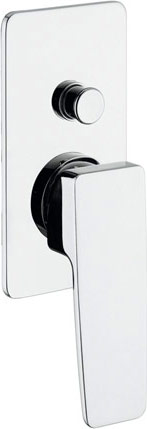 Смеситель M&Z New Geometry NGM02800 С ВНУТРЕННЕЙ ЧАСТЬЮ, для ванны с душем