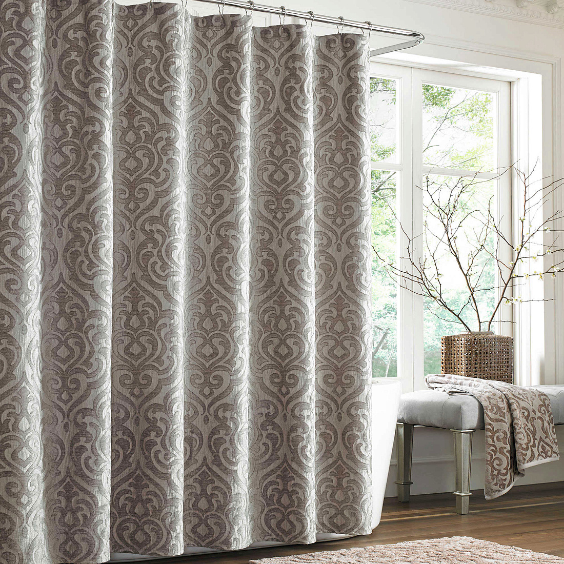 Штора для ванной J. Queen New York Sicily 2157116SC