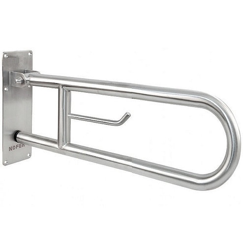Поручень Nofer 15051.60.B для людей с ограниченными возможностями 600 мм, хром глянцевый