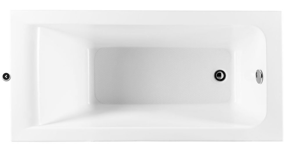 Акриловая ванна Aquanet Bright 155x70