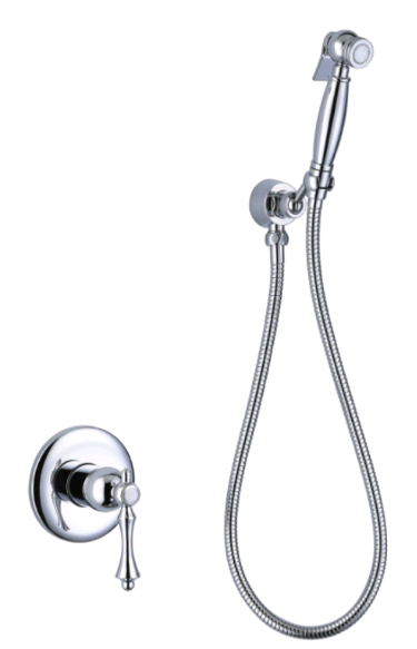 Гигиенический душ Faop A7205 со смесителем, хром