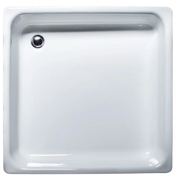 Чугунный поддон для душа Универсал Классик 80x80