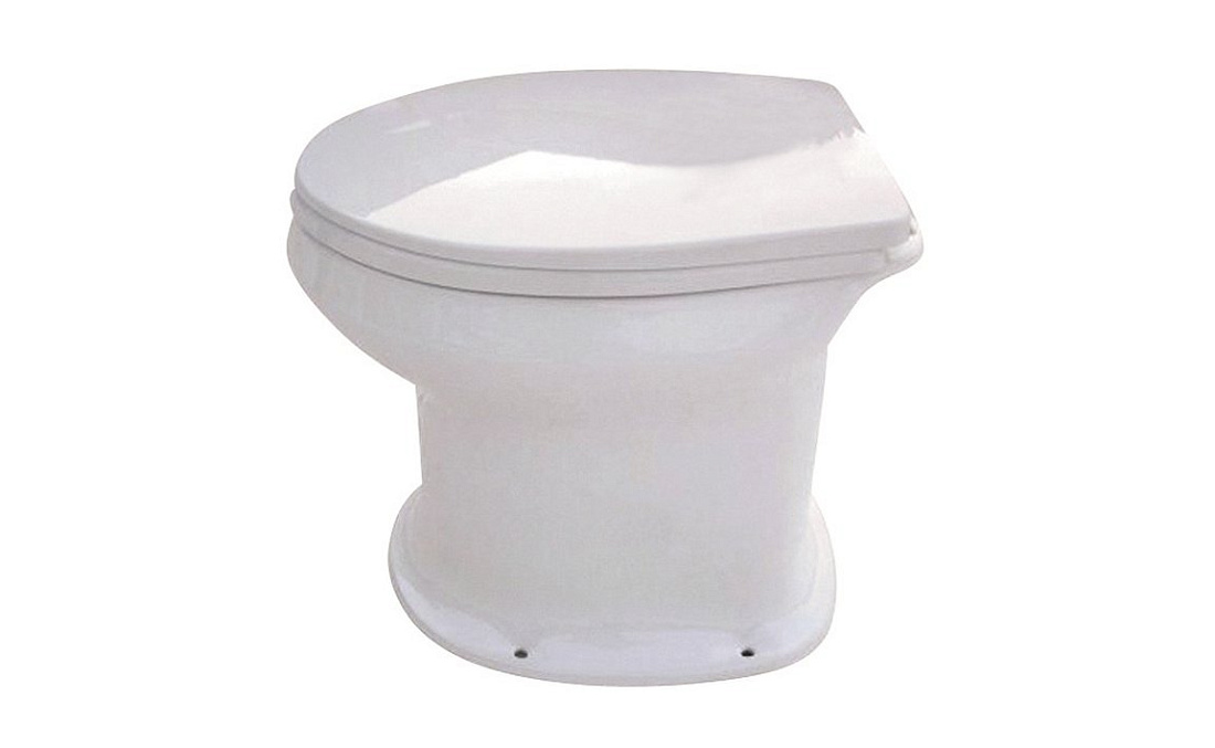 Унитаз напольный Оскольская керамика Дачный с сиденьем