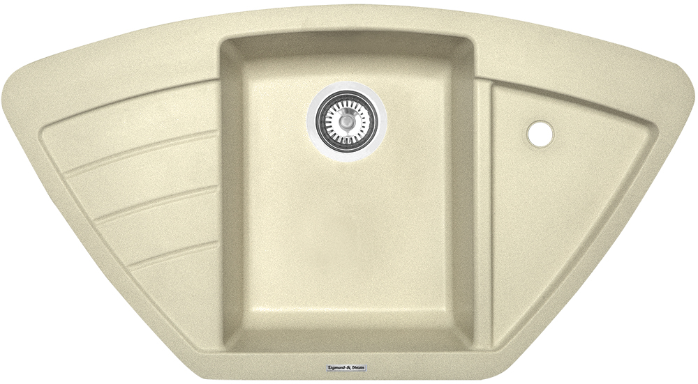 Мойка кухонная Zigmund & Shtain ECKIG 900 молодое шампанское