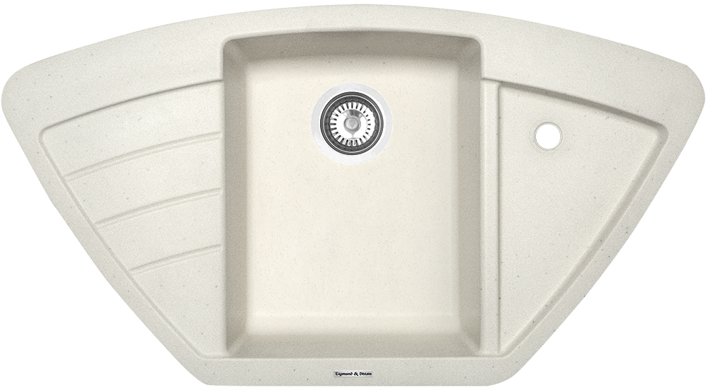 Мойка кухонная Zigmund & Shtain ECKIG 900 каменная соль