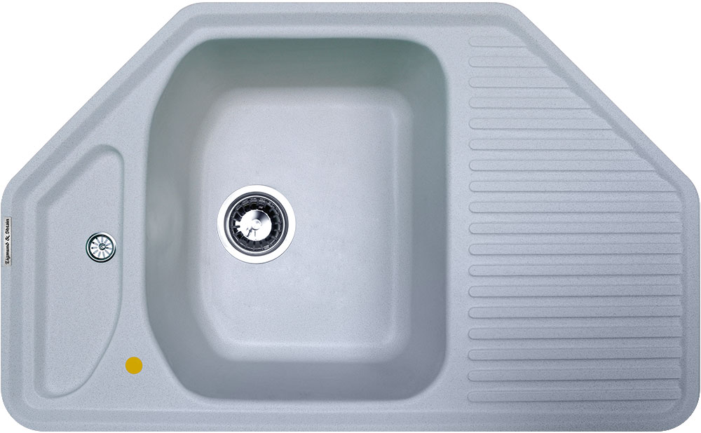 Мойка кухонная Zigmund & Shtain ECKIG 800 млечный путь