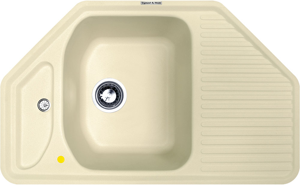 Мойка кухонная Zigmund & Shtain ECKIG 800 молодое шампанское
