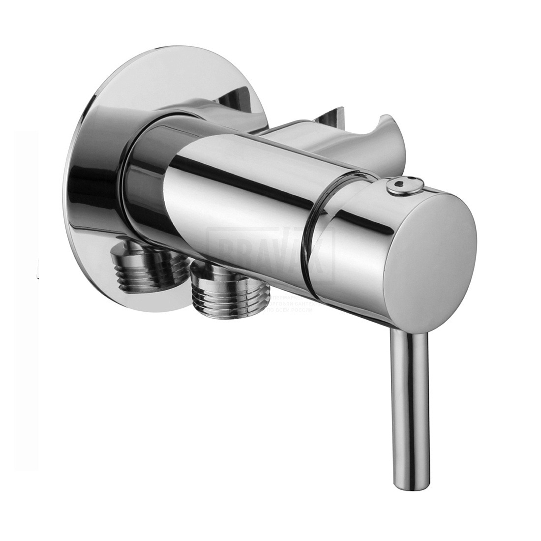 Смеситель Kern 4036 хром для биде с держателем