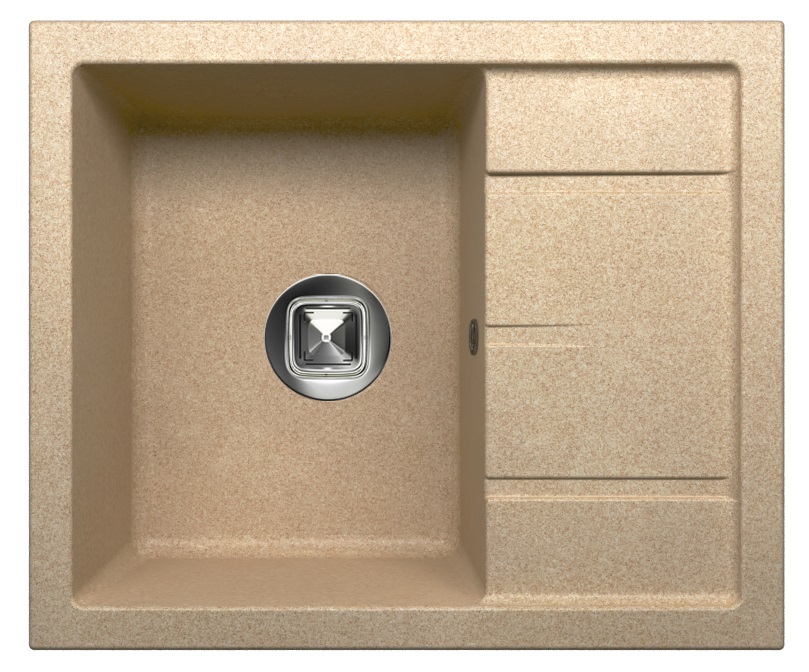 Мойка кухонная Tolero Classic R-107/101 бежевая