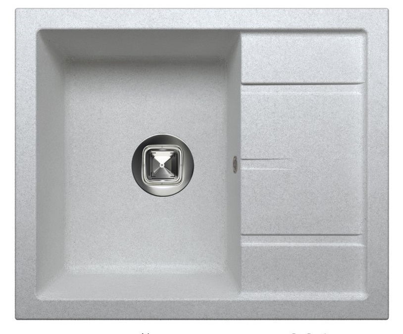 Мойка кухонная Tolero Classic R-107/001 cерый металлик