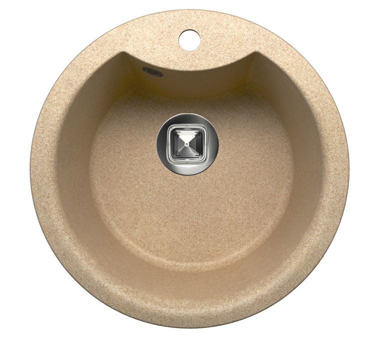 Мойка кухонная Tolero Classic R-108E/101 бежевая