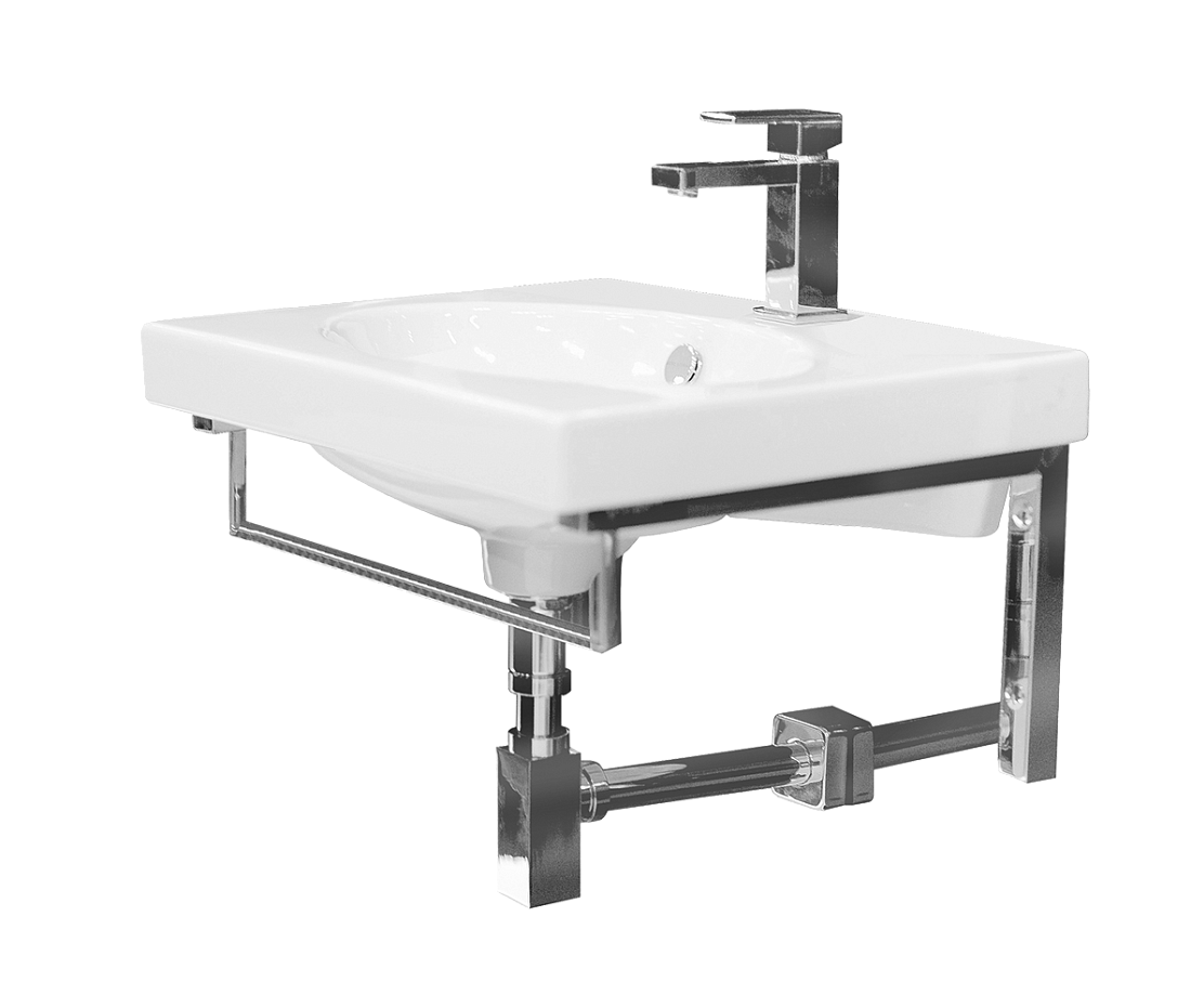 Раковина Sanita luxe Next 50 на кронштейнах