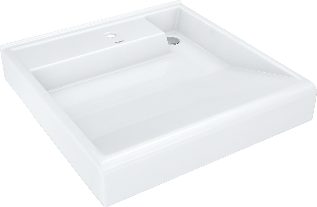 Раковина Kirovit Престиж 60x60 над стиральной машиной