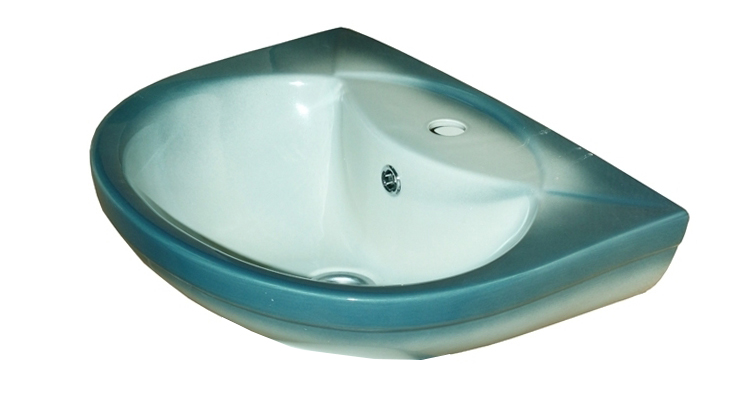 Раковина Rosa Комфорт 51 зелёный