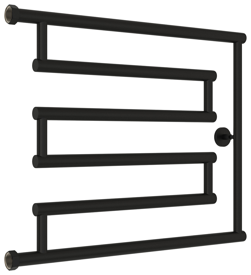 Водяной полотенцесушитель Сунержа High-tech L 50x65 черный матовый