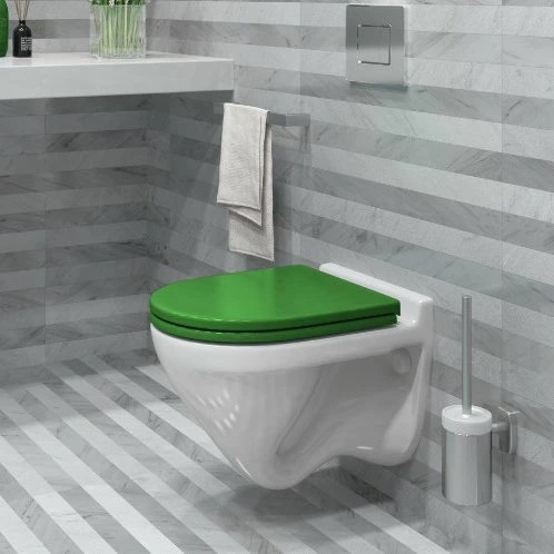 Унитаз подвесной Sanita luxe Attica Luxe Color Green (ATCSLWH0113)