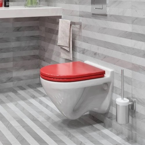 Унитаз подвесной Sanita luxe Attica Luxe Color Red (ATCSLWH0111)