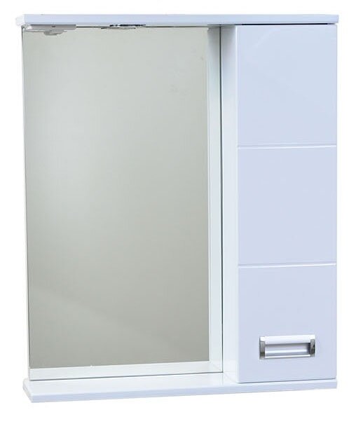 Зеркало-шкаф Emmy Монтана 60 с подсветкой, правое