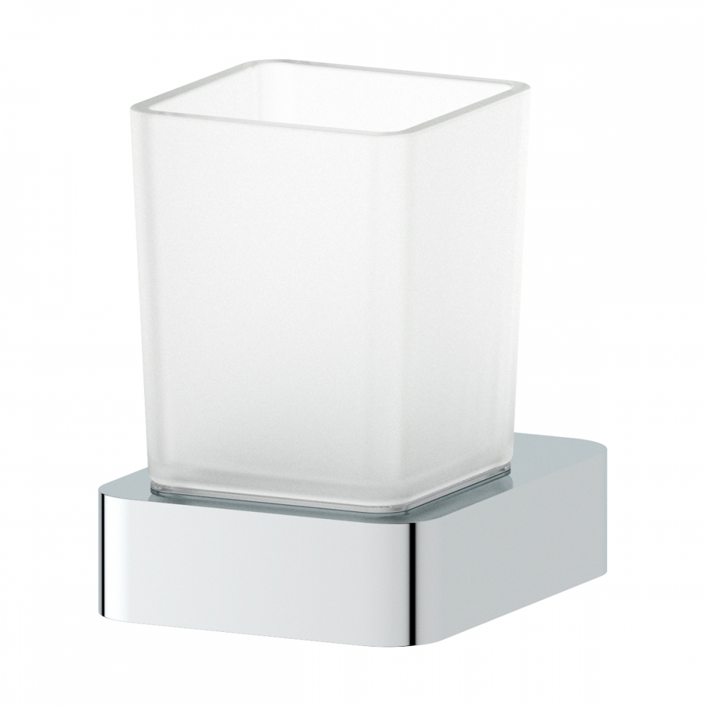 Стакан Artwelle Regen 8321 матовое стекло, хром