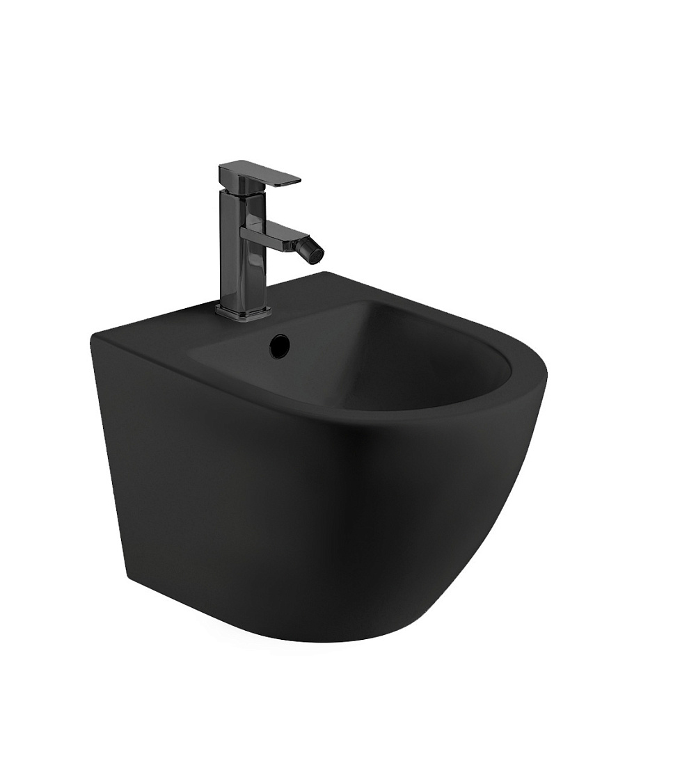 Биде подвесное WeltWasser SK MERZBACH 005 MT-BL черный матовый