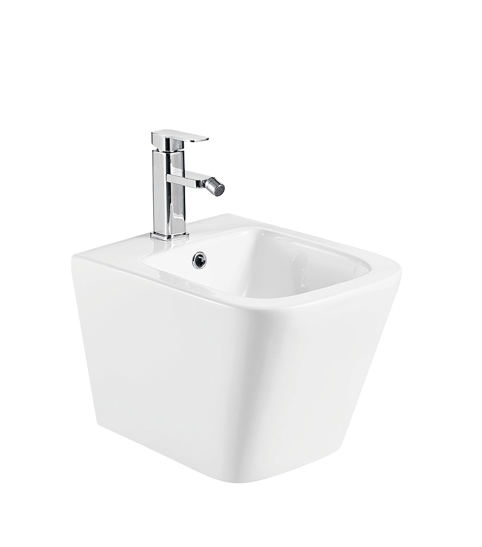 Биде подвесное WeltWasser SK GELBACH 005 GL-WT белый глянец