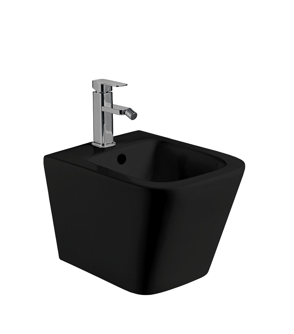 Биде подвесное WeltWasser SK GELBACH 005 MT-BL черный матовый