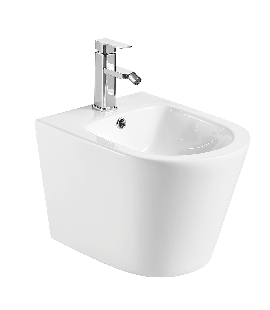 Биде подвесное WeltWasser SK SALZBACH 005 GL-WT белый глянец