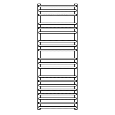 Водяной полотенцесушитель Grota Forte 48х120