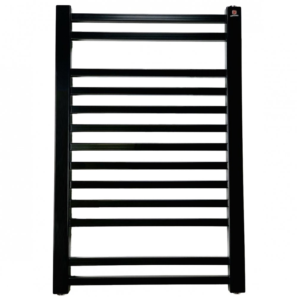 Электрический полотенцесушитель Terma Bone 76x50 черный матовый