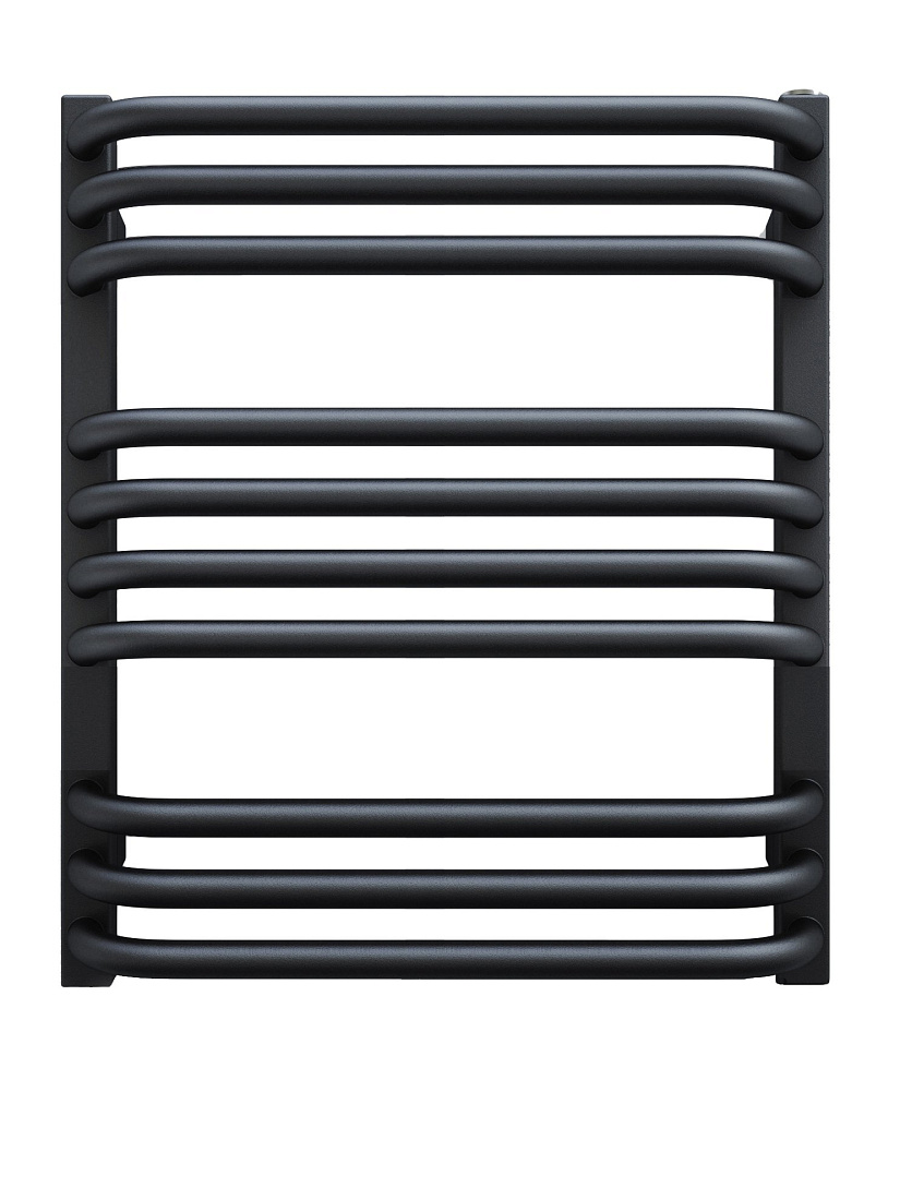 Электрический полотенцесушитель Terma Alex 54x50 черный матовый