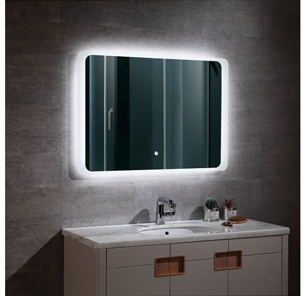 Зеркало Gair Barcelona 100х70 c подсветкой и антизапотеванием Anti Steam