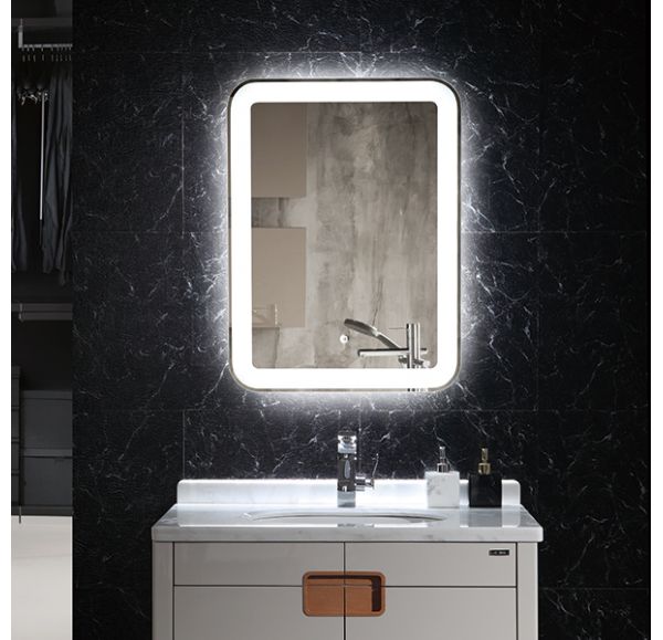 Зеркало Gair Vigo 60х80 c подсветкой и антизапотеванием Anti Steam