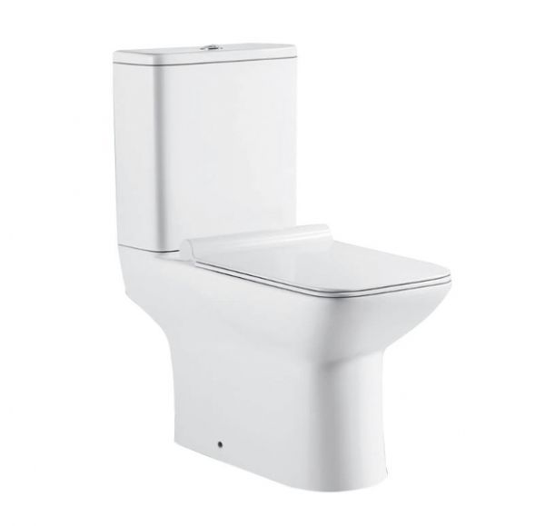 Унитаз-компакт Sole Quadro Soft-close безободковый 2 короба