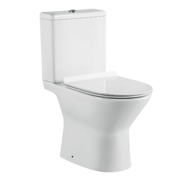 Унитаз-компакт Sole OMEGA Soft-close безободковый 2 короба