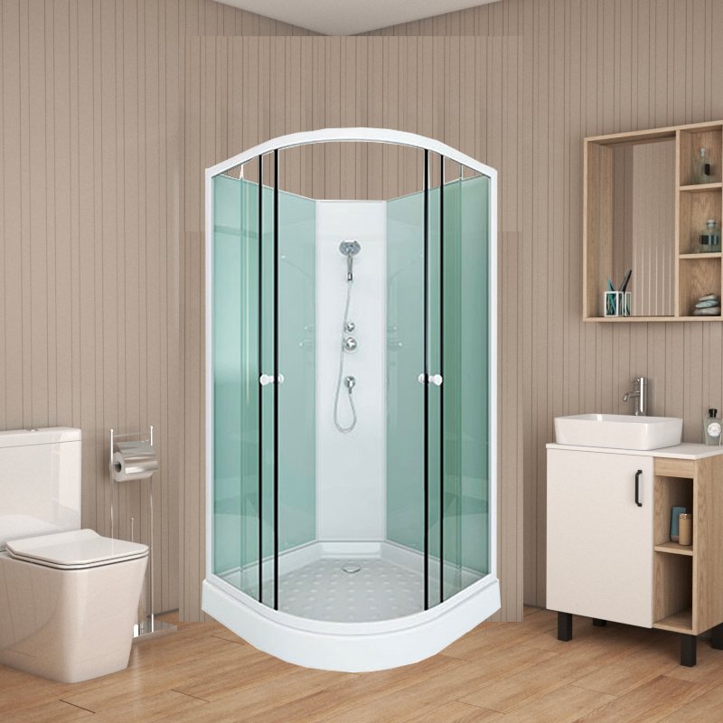 Душевая кабина Arcus S-01 90х90х195 см низкий поддон, без крыши