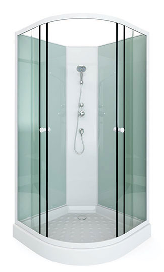 Душевая кабина Arcus S-03 100х100х195 см, низкий поддон