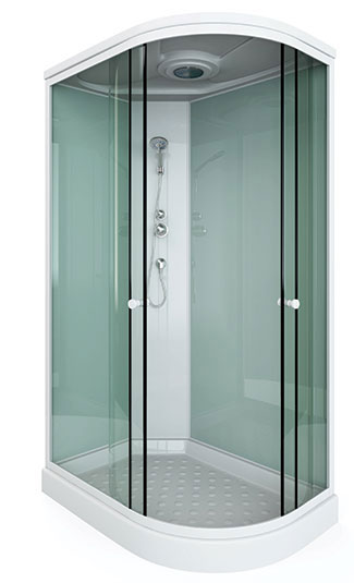 Душевая кабина Arcus S-08 L NEW 120x80x215 матовое стекло