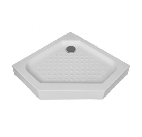 Поддон для душа Sole Calypso/Quadro 100х100 пятиугольный