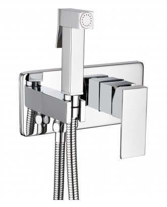 Гигиенический душ Grocenberg Cub GB004CR со смесителем