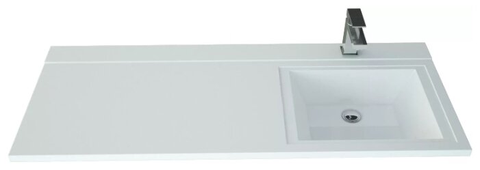 Раковина Andrea Cosmos 120 на стиральную машину, правая