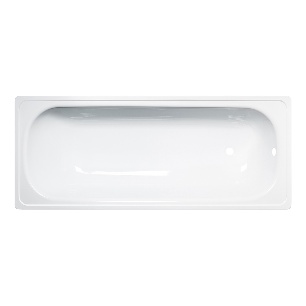 Стальная ванна ВИЗ Antika 150х70 с ножками, белая орхидея