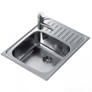 Мойка кухонная Teka Classic 1B 1/2D 65х50см нержавеющая сталь/полировка