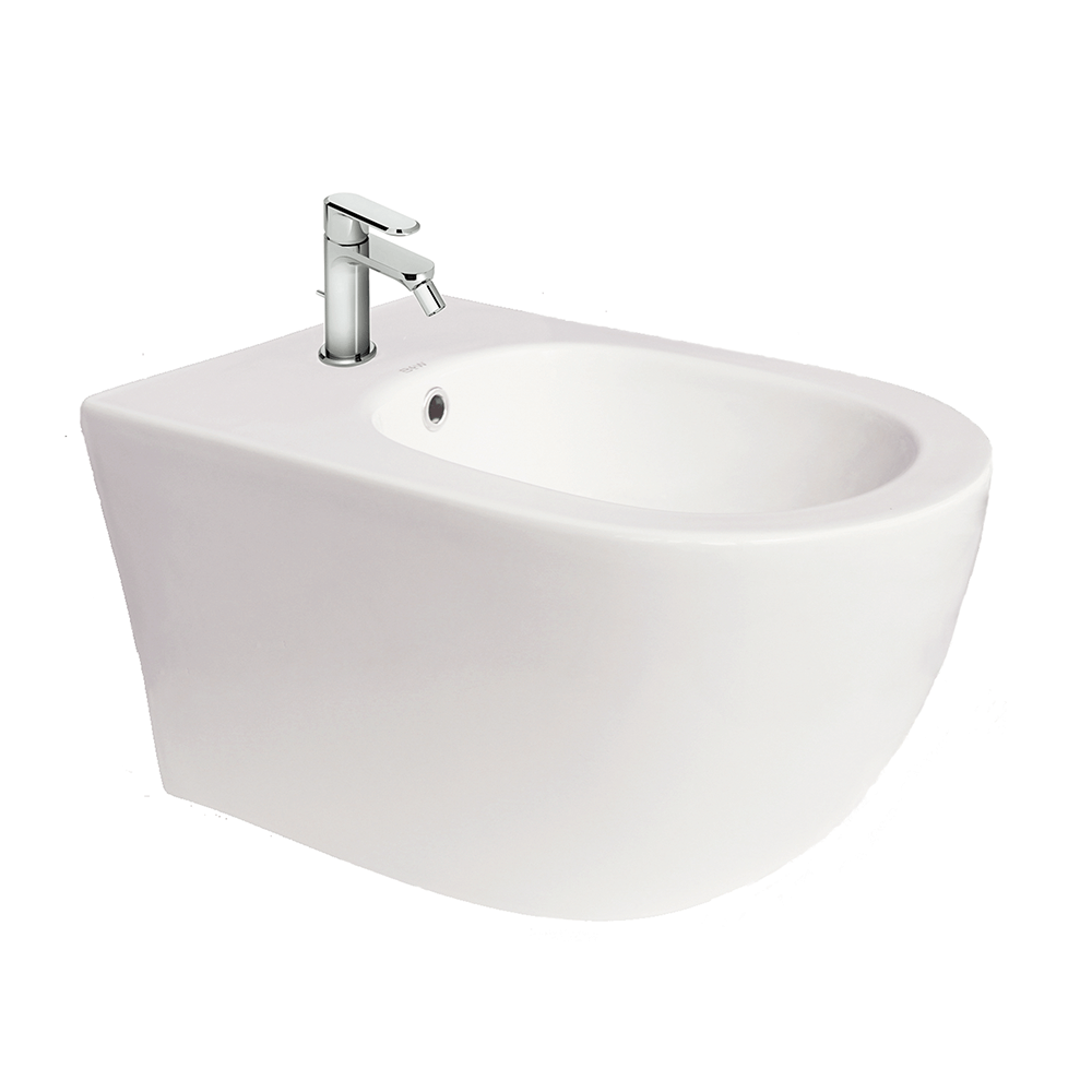 Биде подвесное Black&White Universe W701B