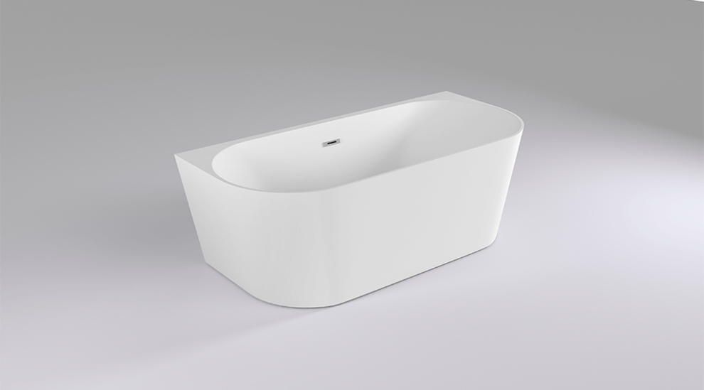 Акриловая ванна Black&White Swan SB116 пристенная 170х80 см