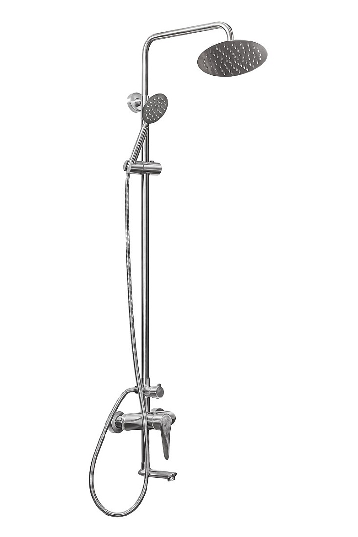 Душевая система Профсан STEEL ПСМ-300-8